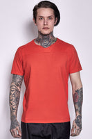 Cotton T-shirt Orange