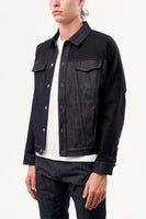 SNAP JACKET RAW DENIM