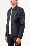 UTILITY JACKET SELVEDGE DENIM & FLEECE