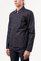 UTILITY JACKET SELVEDGE DENIM & FLEECE